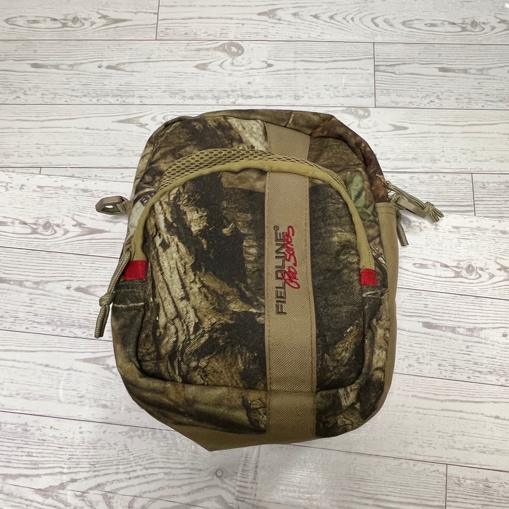 Fieldline Pro Series Camo Tactical Utility Pouch MOLLE Accessory Bag Brown Camo